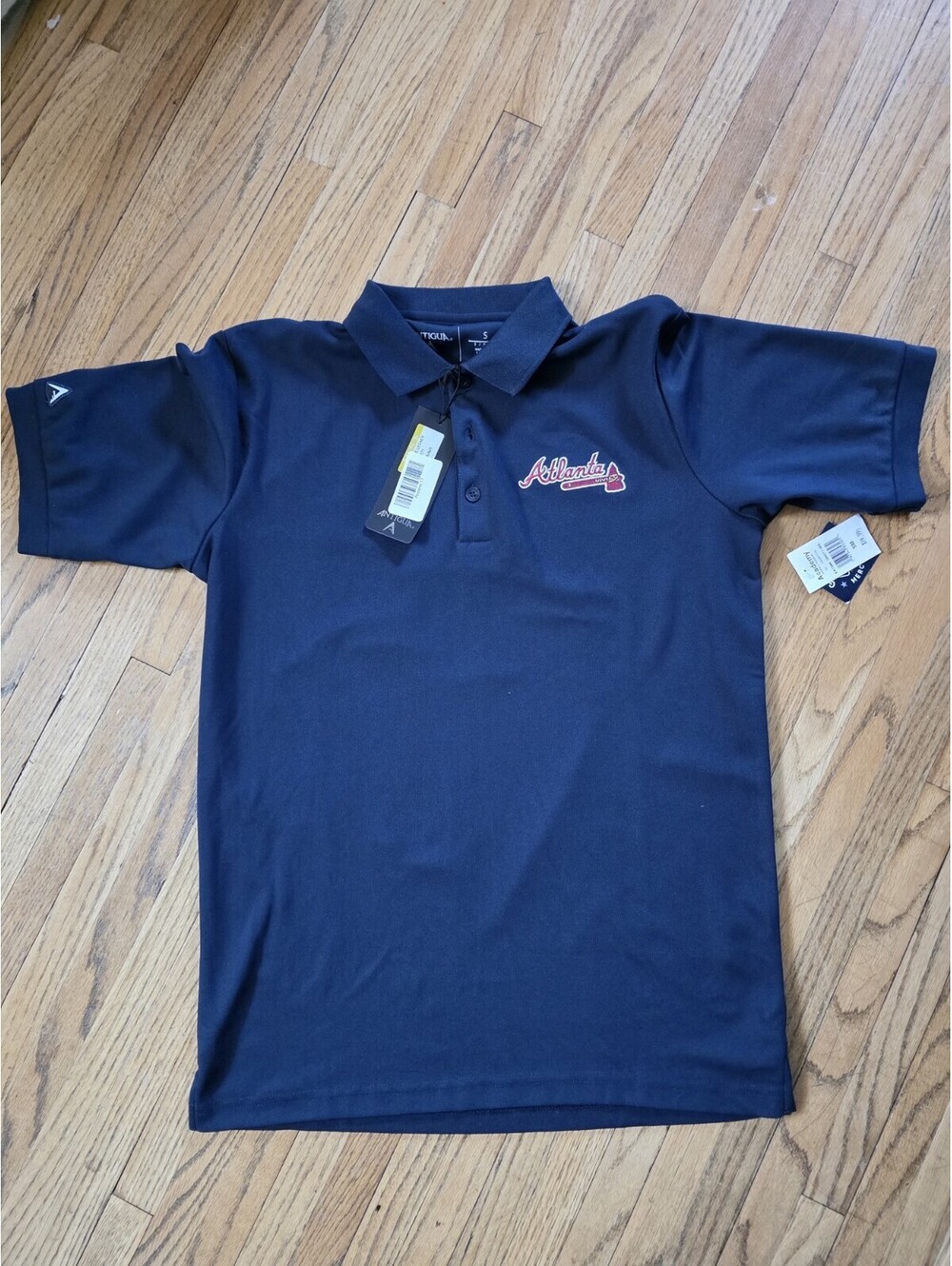 Atlanta Braves S Mens Polo Shirt